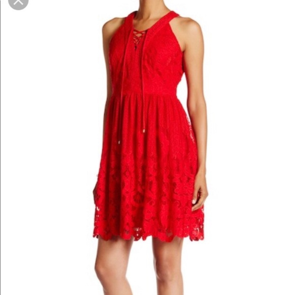 NWOT | ECI Red Dress
